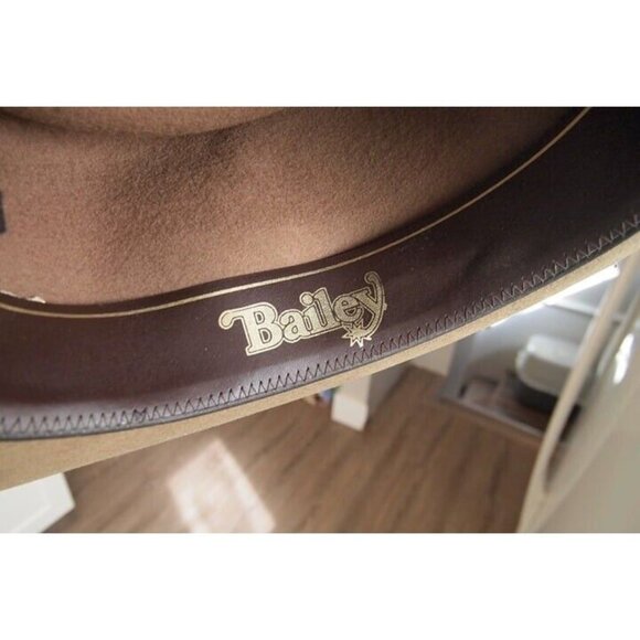 Bailey Columbia Wool Pinch Front Cassidy Crown Western Hat | Green main image 10